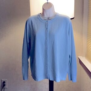 Baby Blue Very Soft Cardigan.   NWT